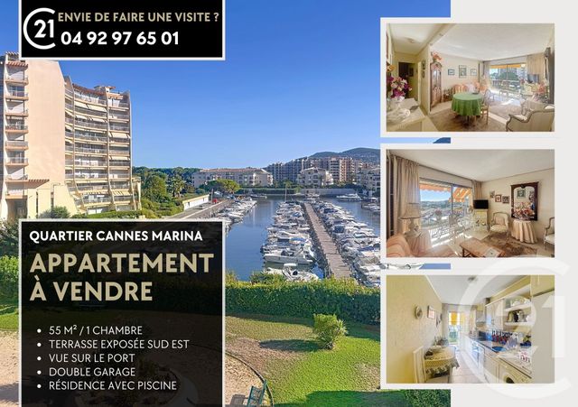 Appartement F2 &agrave; vendre - 2 pi&egrave;ces - 54,79 m2 - Mandelieu La Napoule - 06 - PROVENCE-ALPES-COTE-D-AZUR