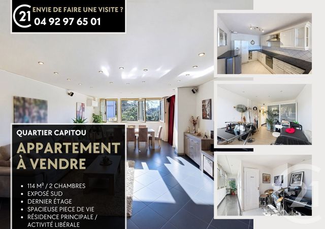 Appartement F3 &agrave; vendre - 3 pi&egrave;ces - 114,41 m2 - Mandelieu La Napoule - 06 - PROVENCE-ALPES-COTE-D-AZUR