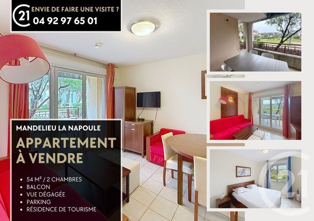 Appartement F3 &agrave; vendre - 3 pi&egrave;ces - 53,74 m2 - Mandelieu La Napoule - 06 - PROVENCE-ALPES-COTE-D-AZUR