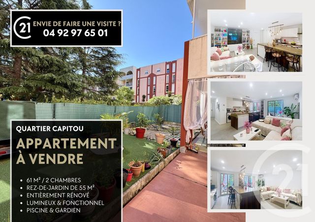 Appartement F3 &agrave; vendre - 3 pi&egrave;ces - 61,17 m2 - Mandelieu La Napoule - 06 - PROVENCE-ALPES-COTE-D-AZUR
