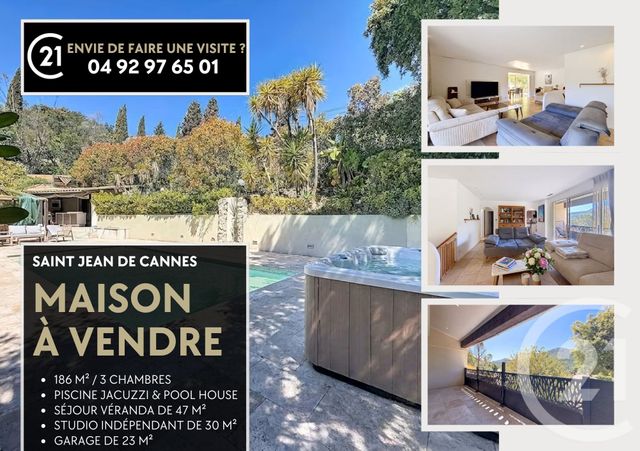 Maison &agrave; vendre - 5 pi&egrave;ces - 186,14 m2 - Mandelieu La Napoule - 06 - PROVENCE-ALPES-COTE-D-AZUR