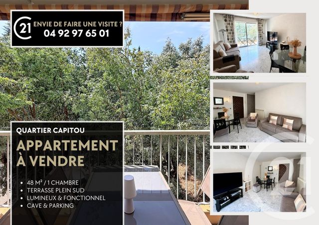 Appartement F2 &agrave; vendre - 2 pi&egrave;ces - 48,90 m2 - Mandelieu La Napoule - 06 - PROVENCE-ALPES-COTE-D-AZUR