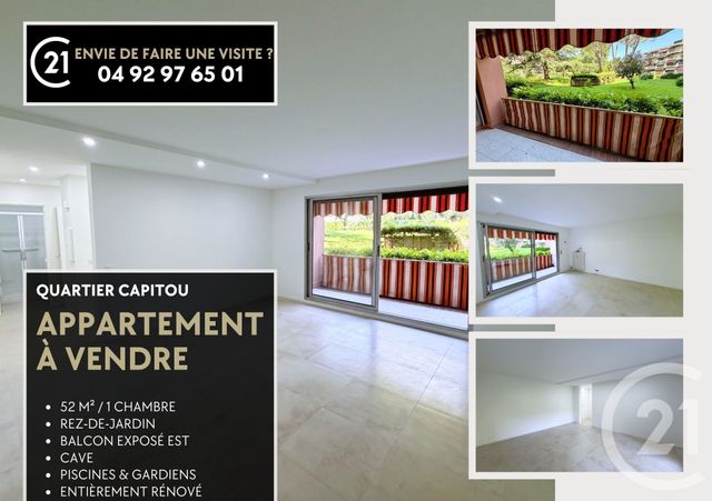 Appartement F2 &agrave; vendre - 2 pi&egrave;ces - 51,51 m2 - Mandelieu La Napoule - 06 - PROVENCE-ALPES-COTE-D-AZUR